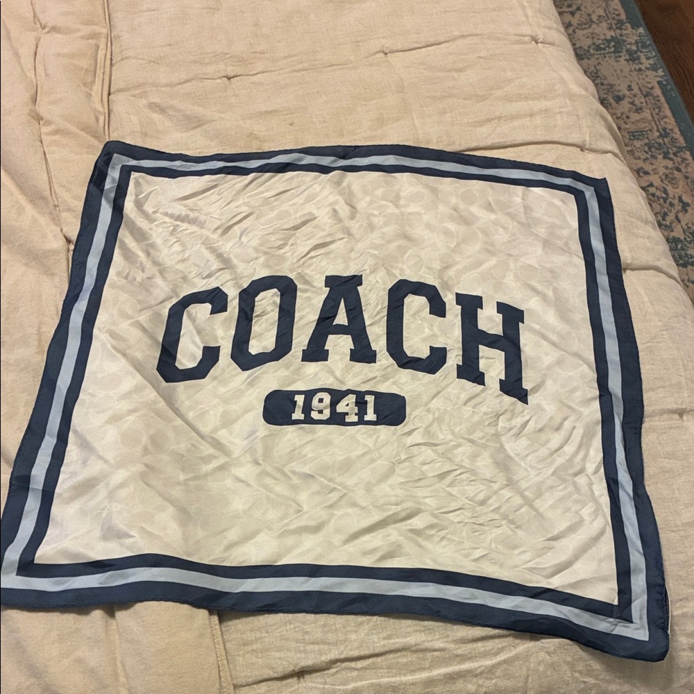 Coach bandana scarf